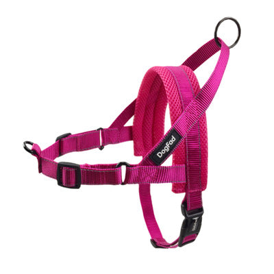 Dog Harness Leash Rope Set Adjustable Dogs Chest Back Traction Rope Puppy Pet Durable Outdoor Walking Rope Chain Belt - One Red Hill